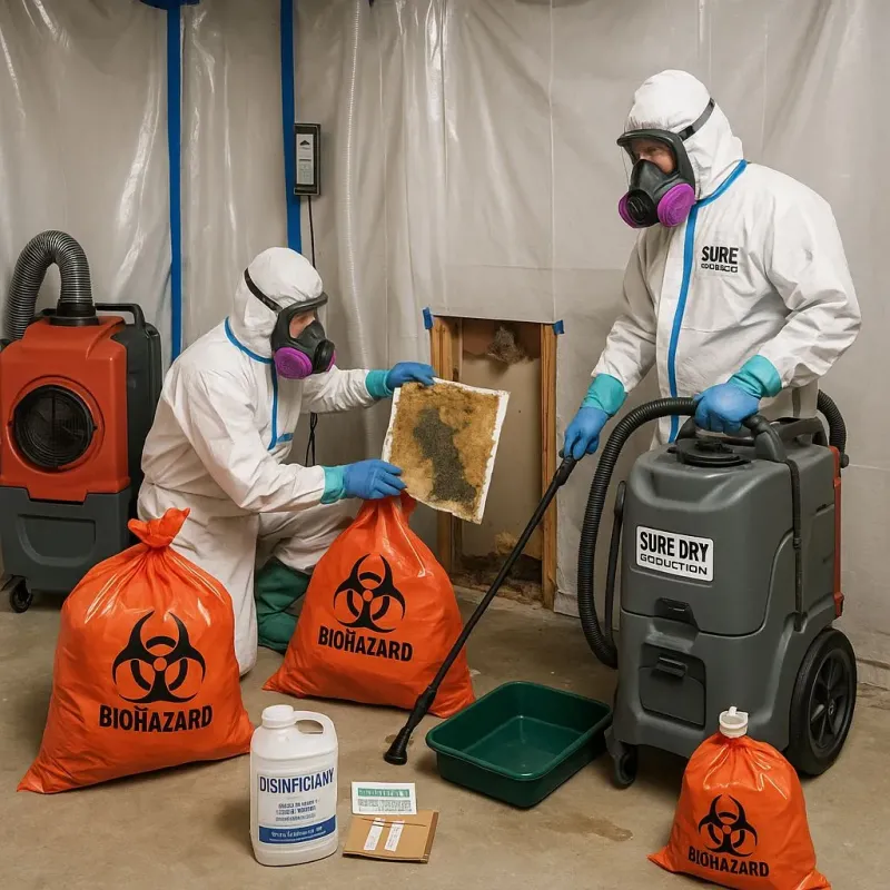 Contaminated Water Handling Protocols process in Hudson, MA