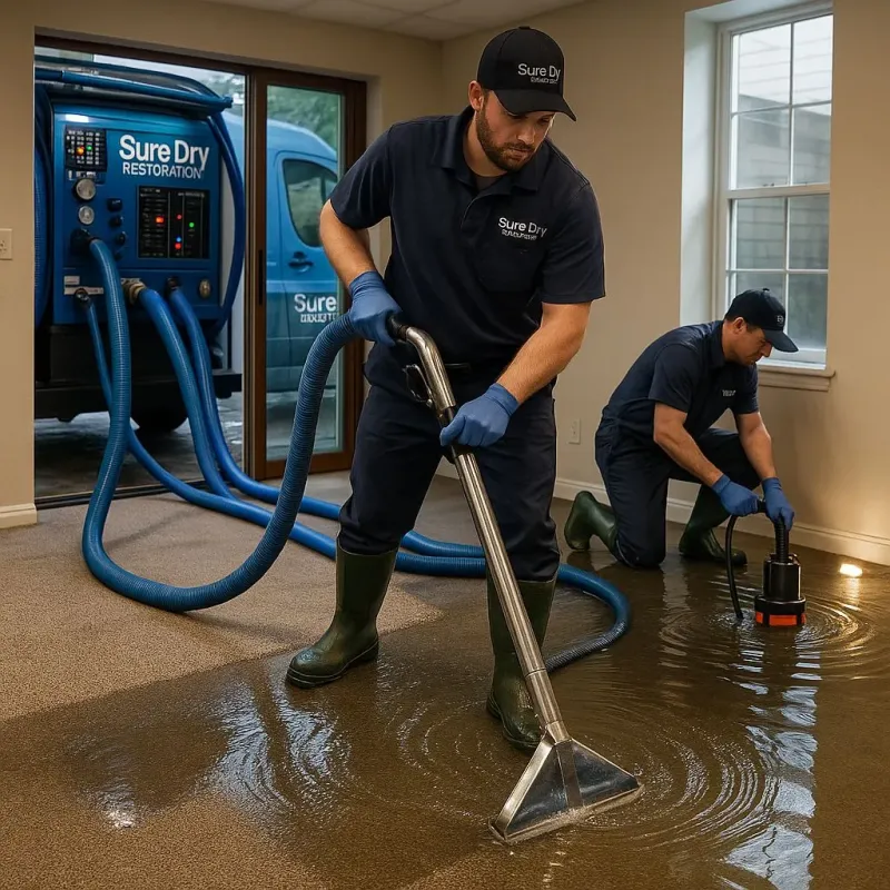 Water Extraction and Removal process in Hudson, MA